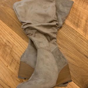 TORRID - Slouchy Knee-High Wedge Boot (Wide Width)